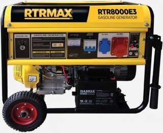 Rtrmax RTR8000E3 Benzinli Jeneratör kullananlar yorumlar